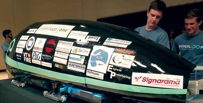 Vhyper pod showing Lake Shore sponsor sticker