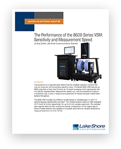 8600 sensitivity application note