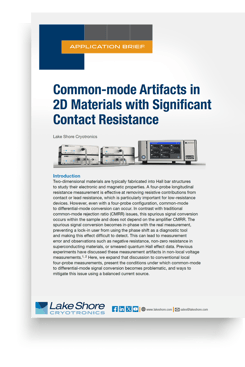 How to better characterize 2D materials with large contact resistance